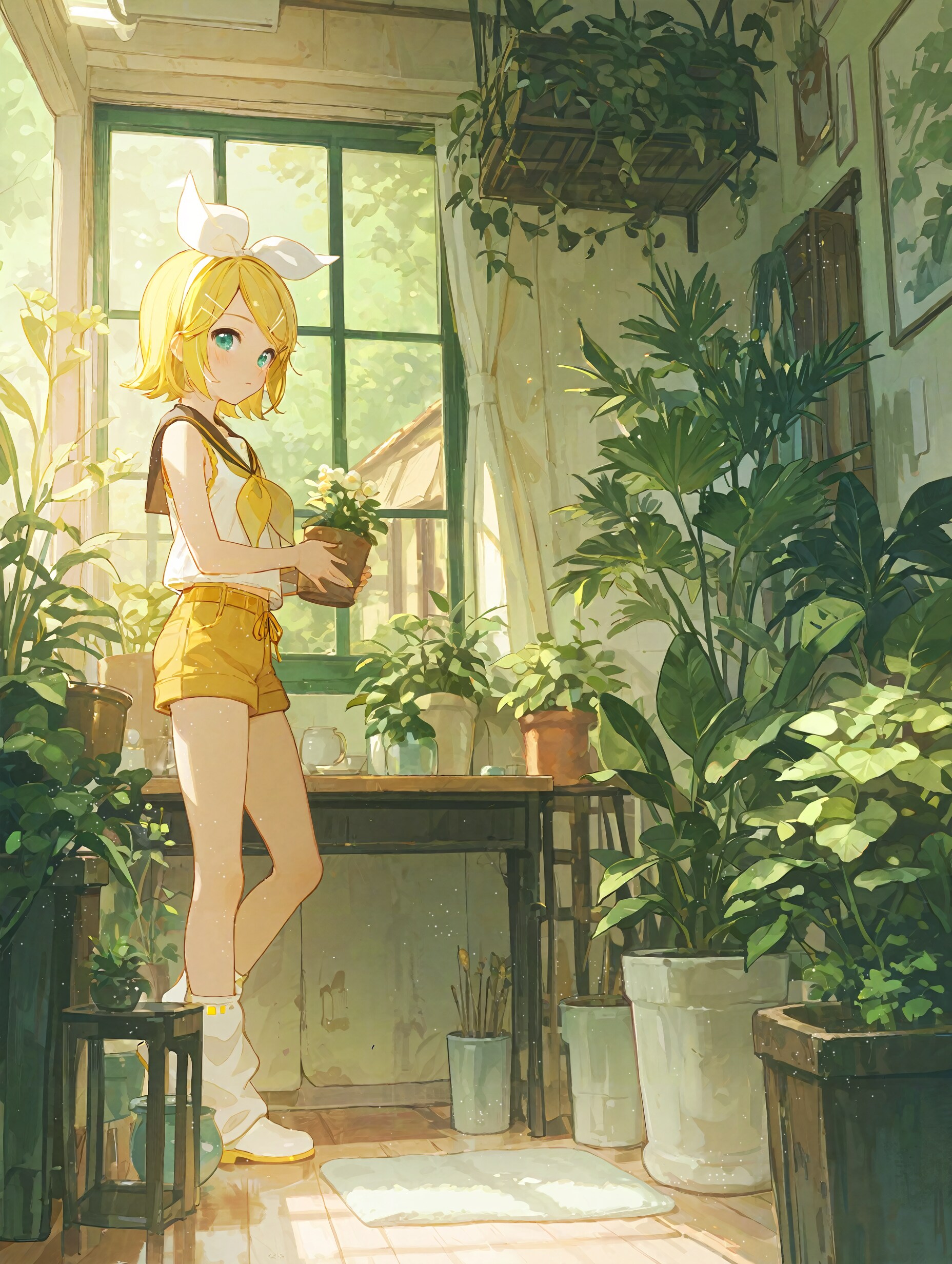 温室 | の人気AIイラスト・グラビア