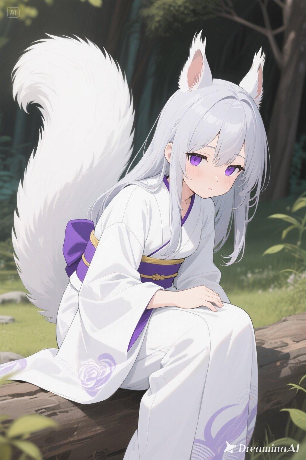 長旅で疲れたリスの御神体