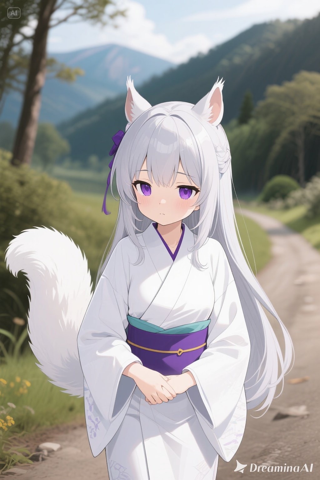 長旅で疲れたリスの御神体