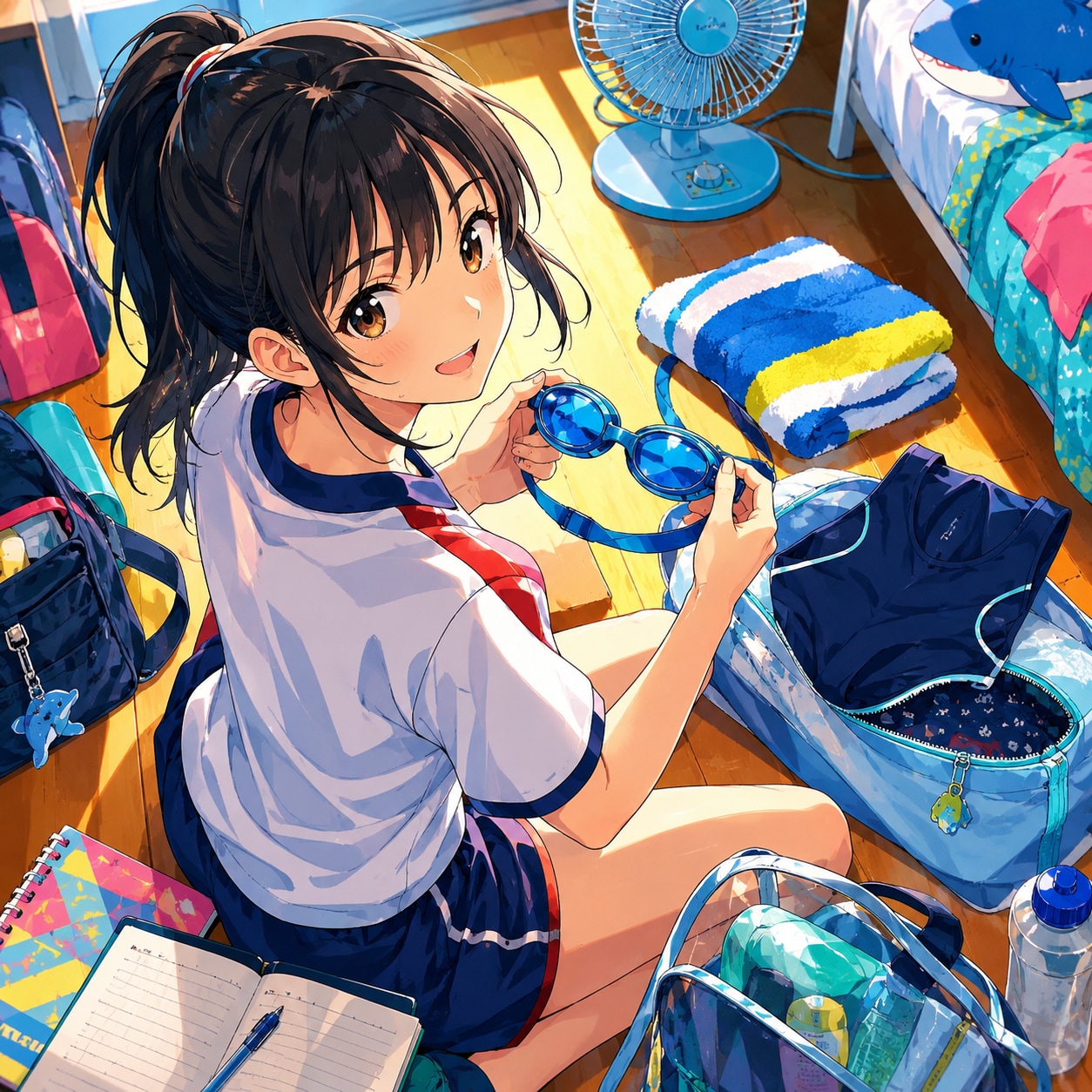 水中メガネ