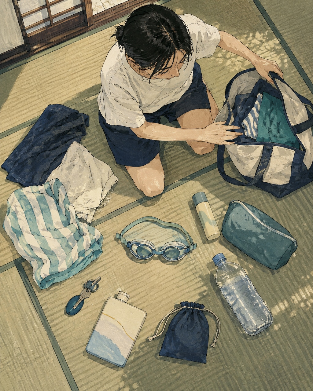 水中メガネ
