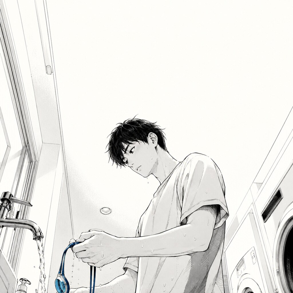 水中メガネ