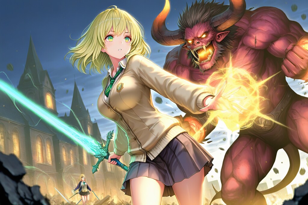 サンプルプロンプト✕サンプルプロンプト