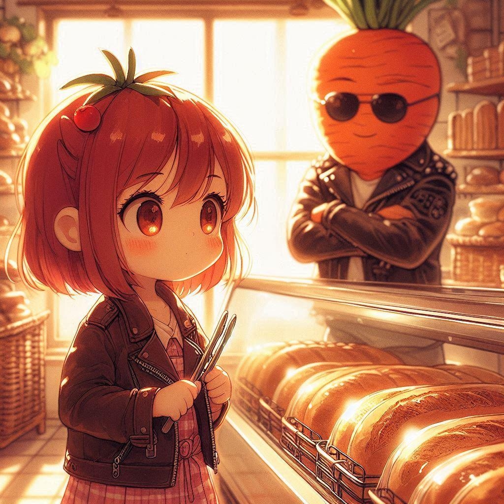 大好きなニンジンさんと