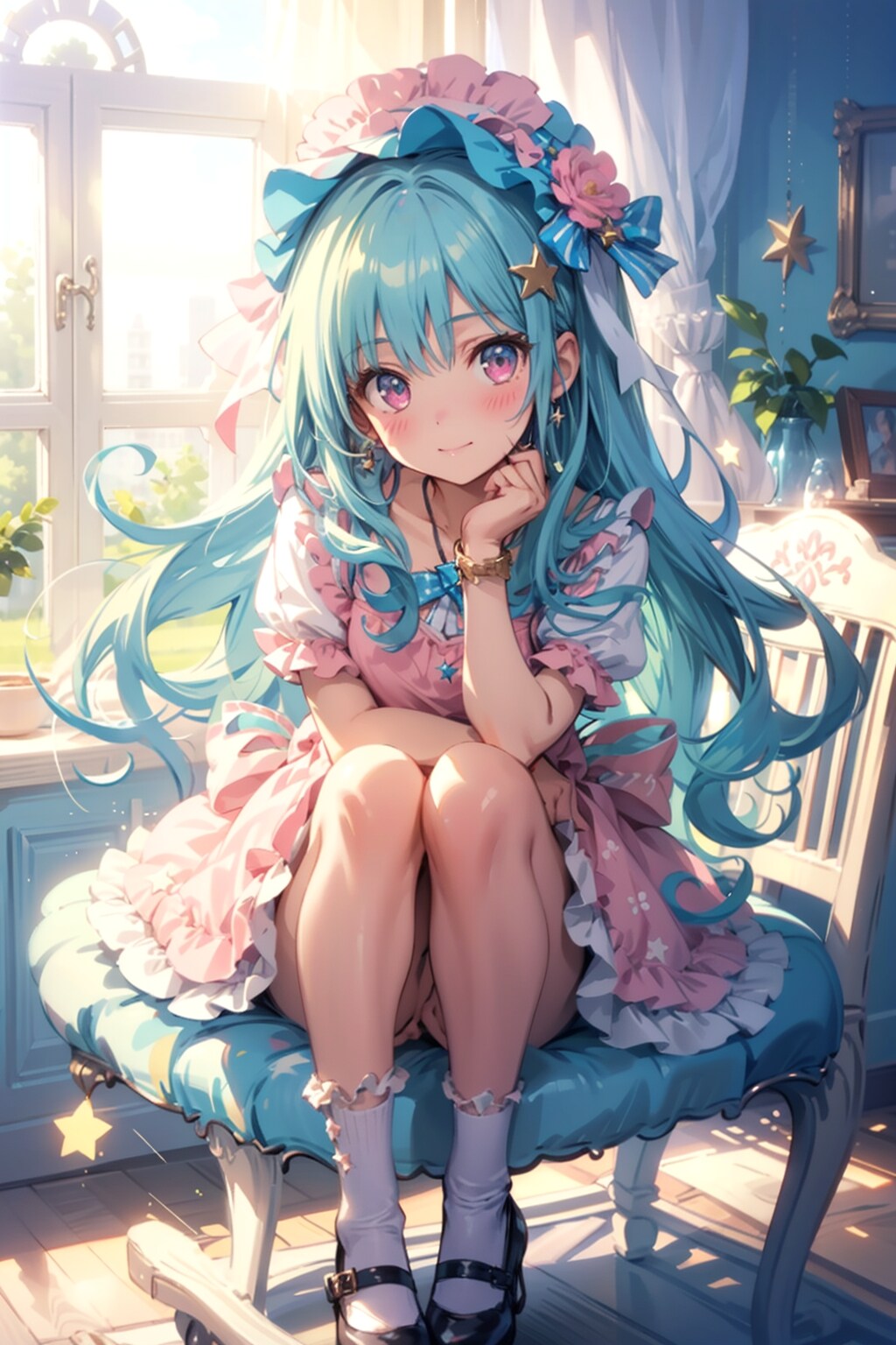 Pink & Frills ୨୧