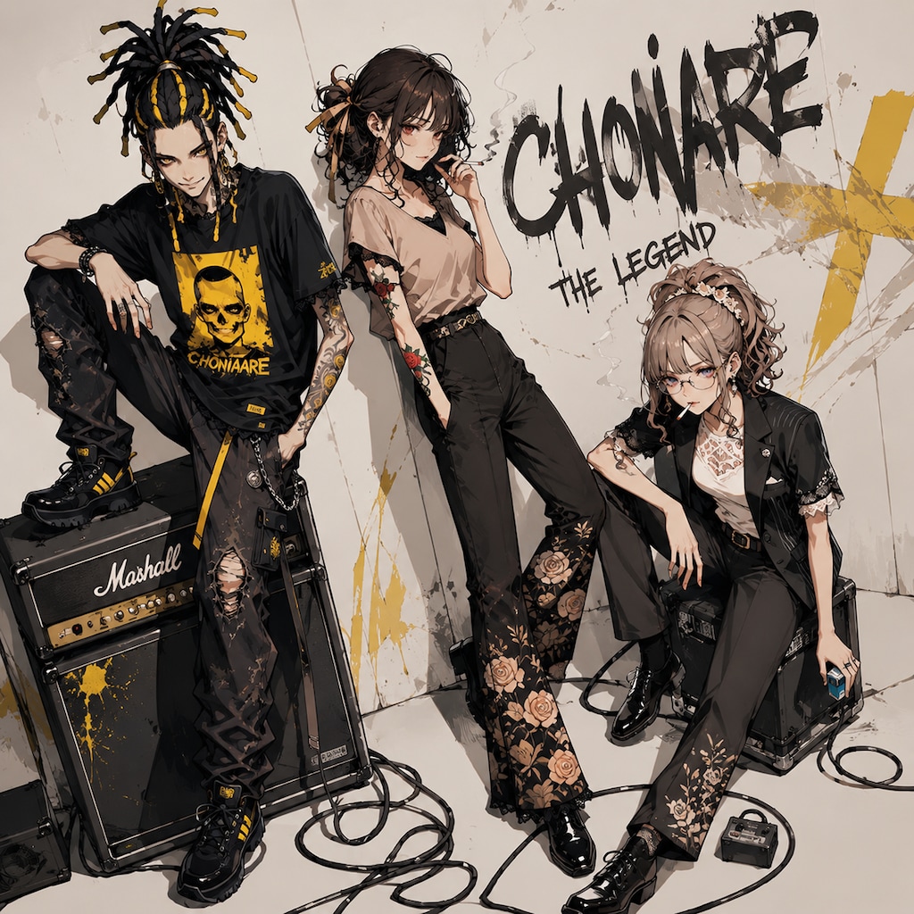 ROCKな3人