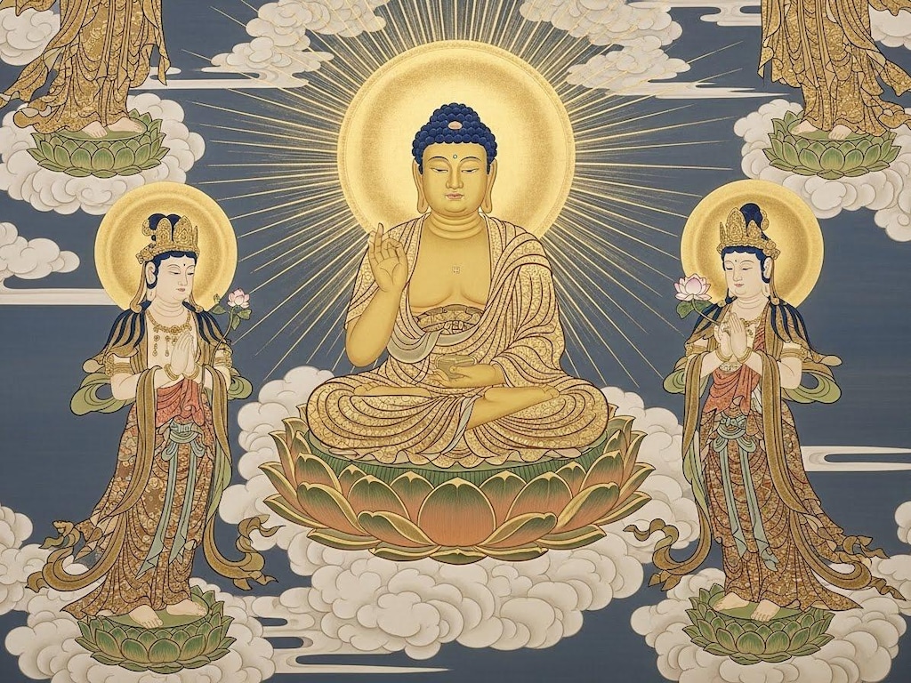 阿弥陀如来来迎図