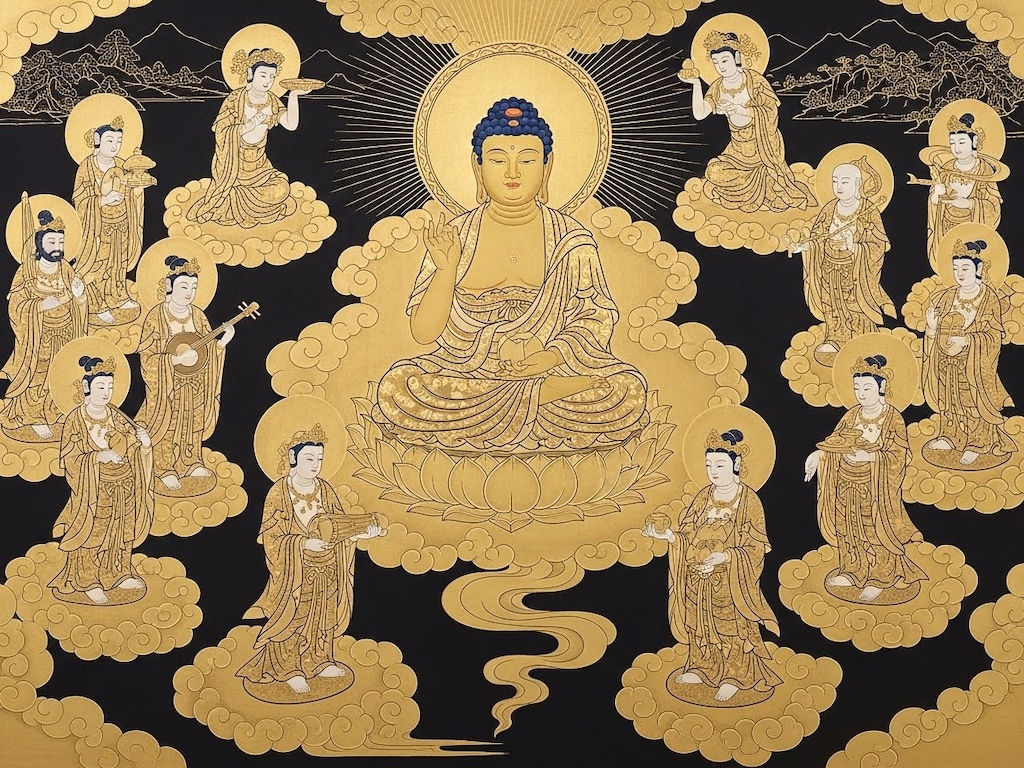 阿弥陀如来来迎図