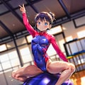 新体操バランスボール部門 2枚目
