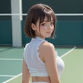 テニスガール 3枚目