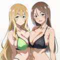 大人化した樹ちゃんと夏凜ちゃん 2枚目