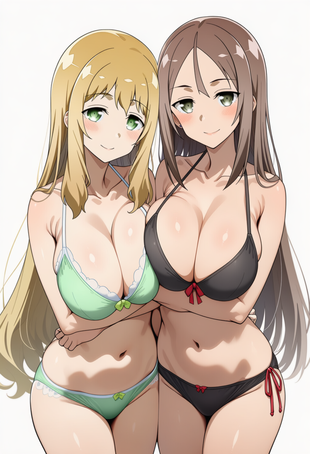 大人化した樹ちゃんと夏凜ちゃん