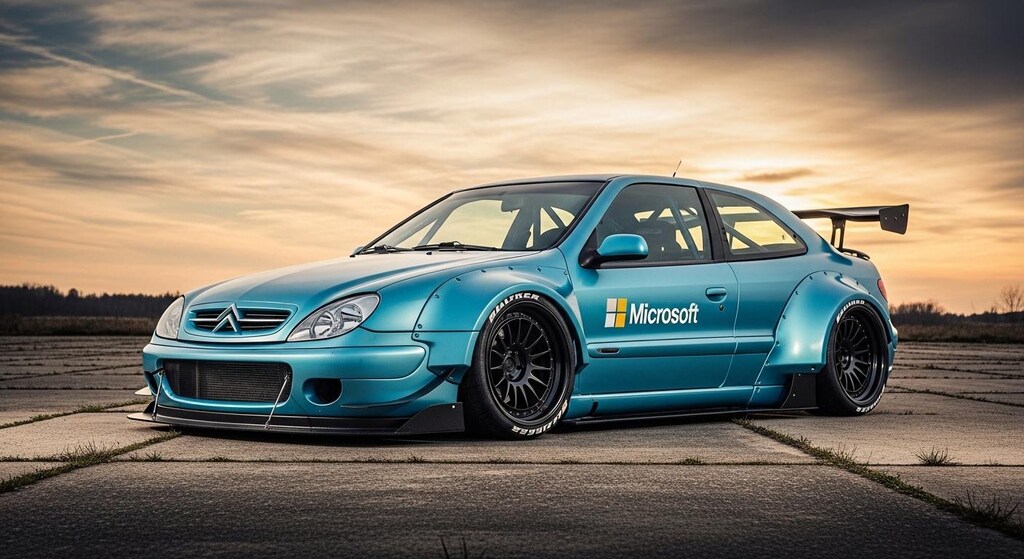 マイクロソフトクサーラのドリ車