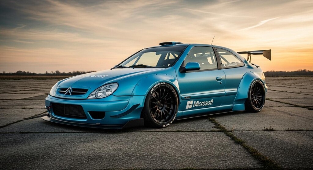 マイクロソフトクサーラのドリ車