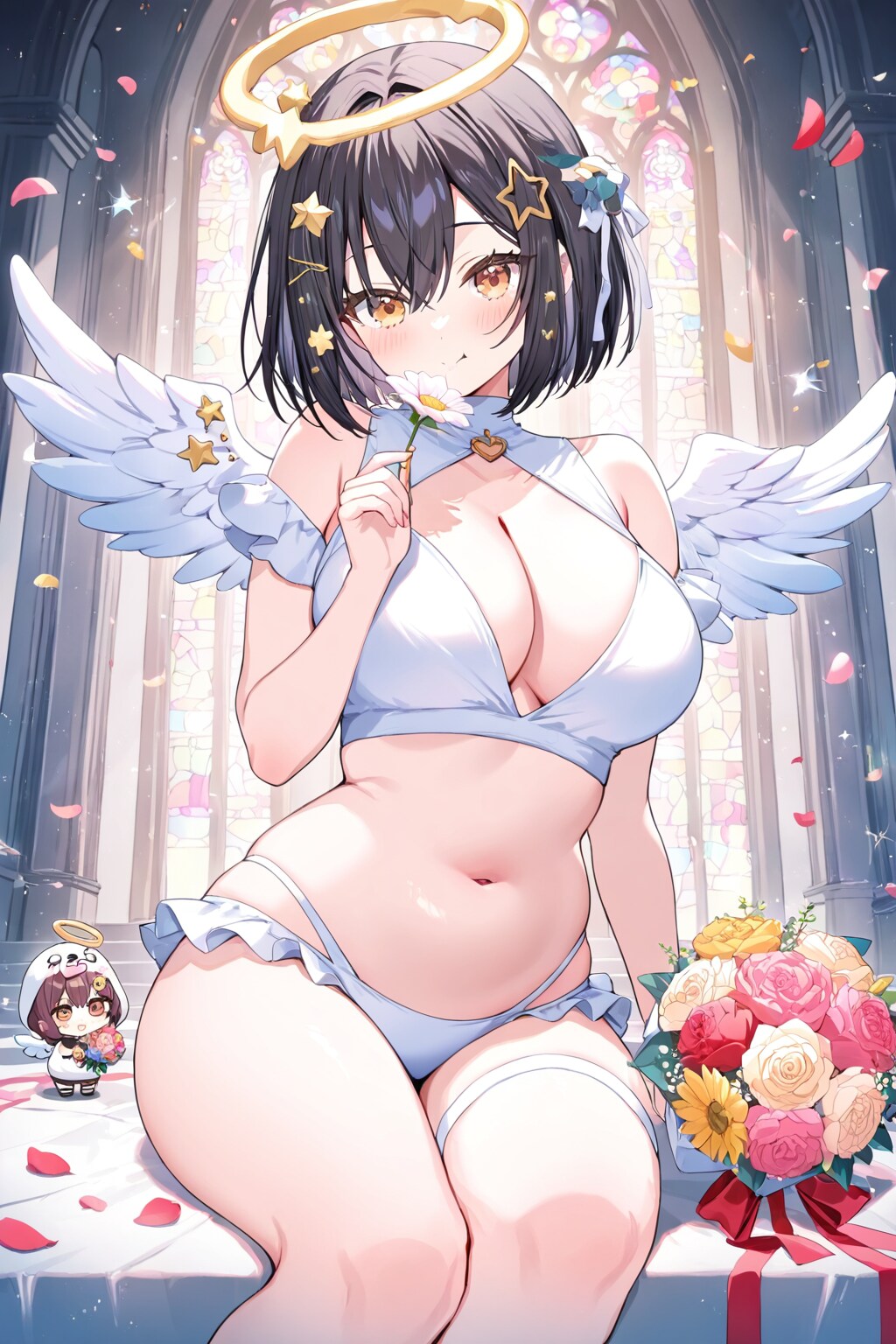 花束を食べちゃう駄目天使、津田季理華ちゃん