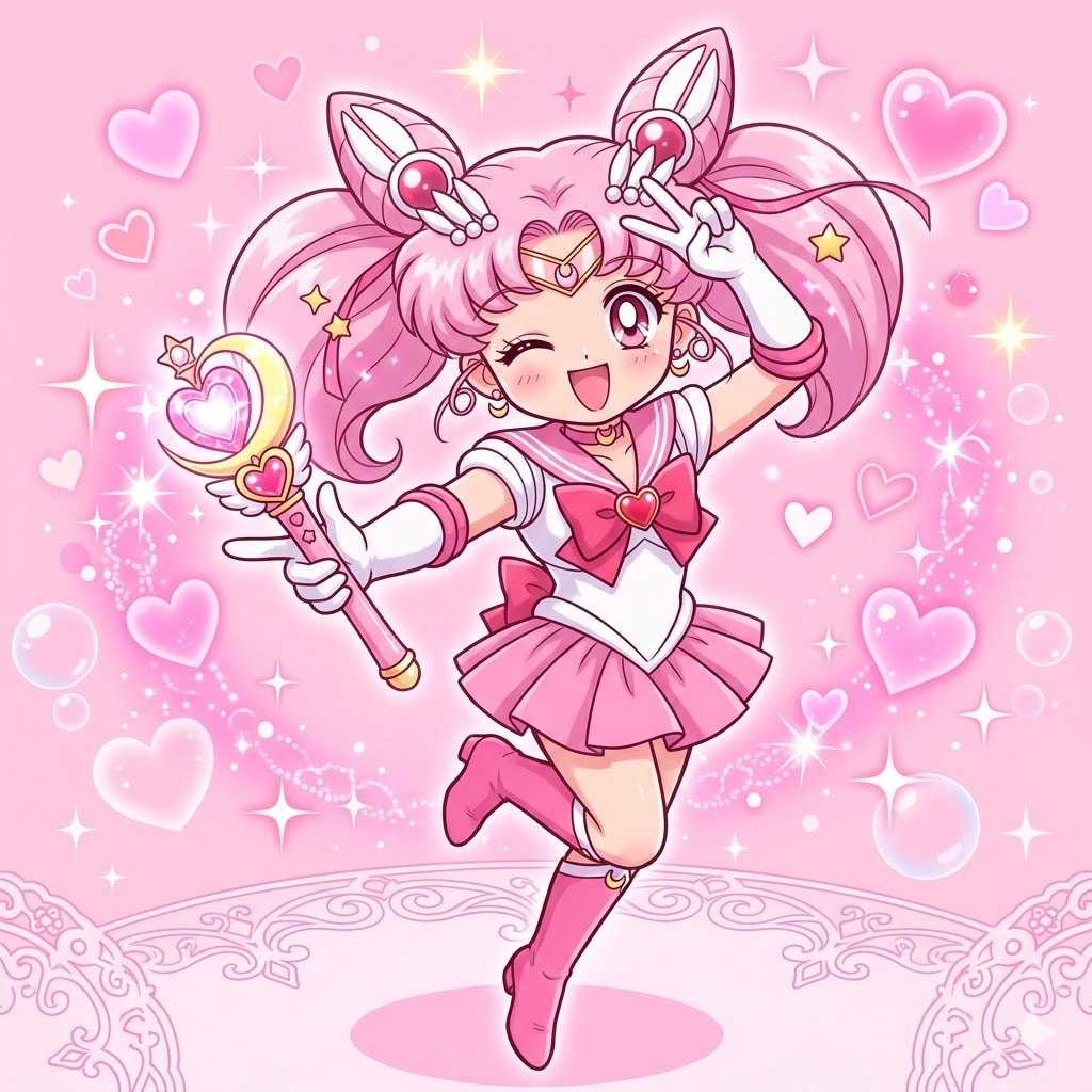 セーラーちびムーン | の人気AIイラスト・グラビア