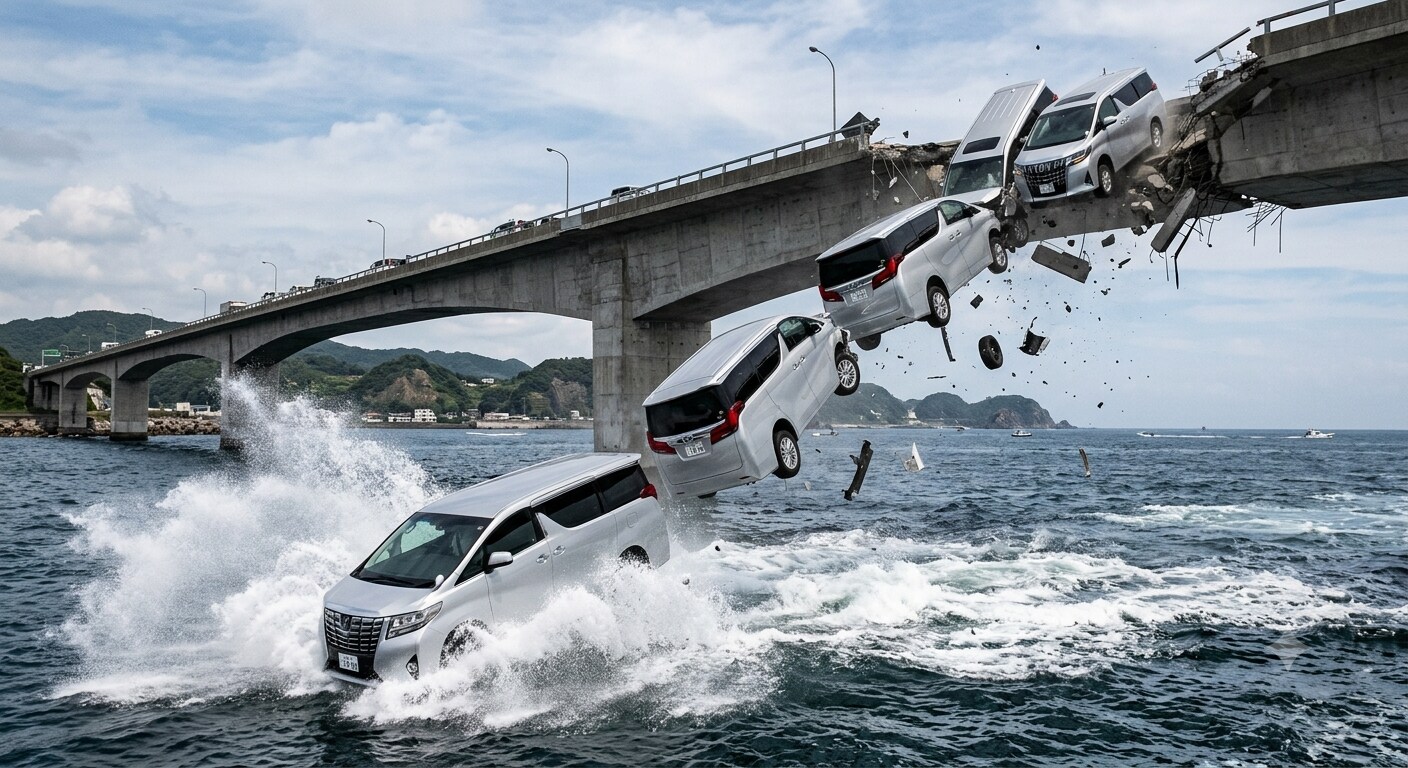 アルファード海上落下事故