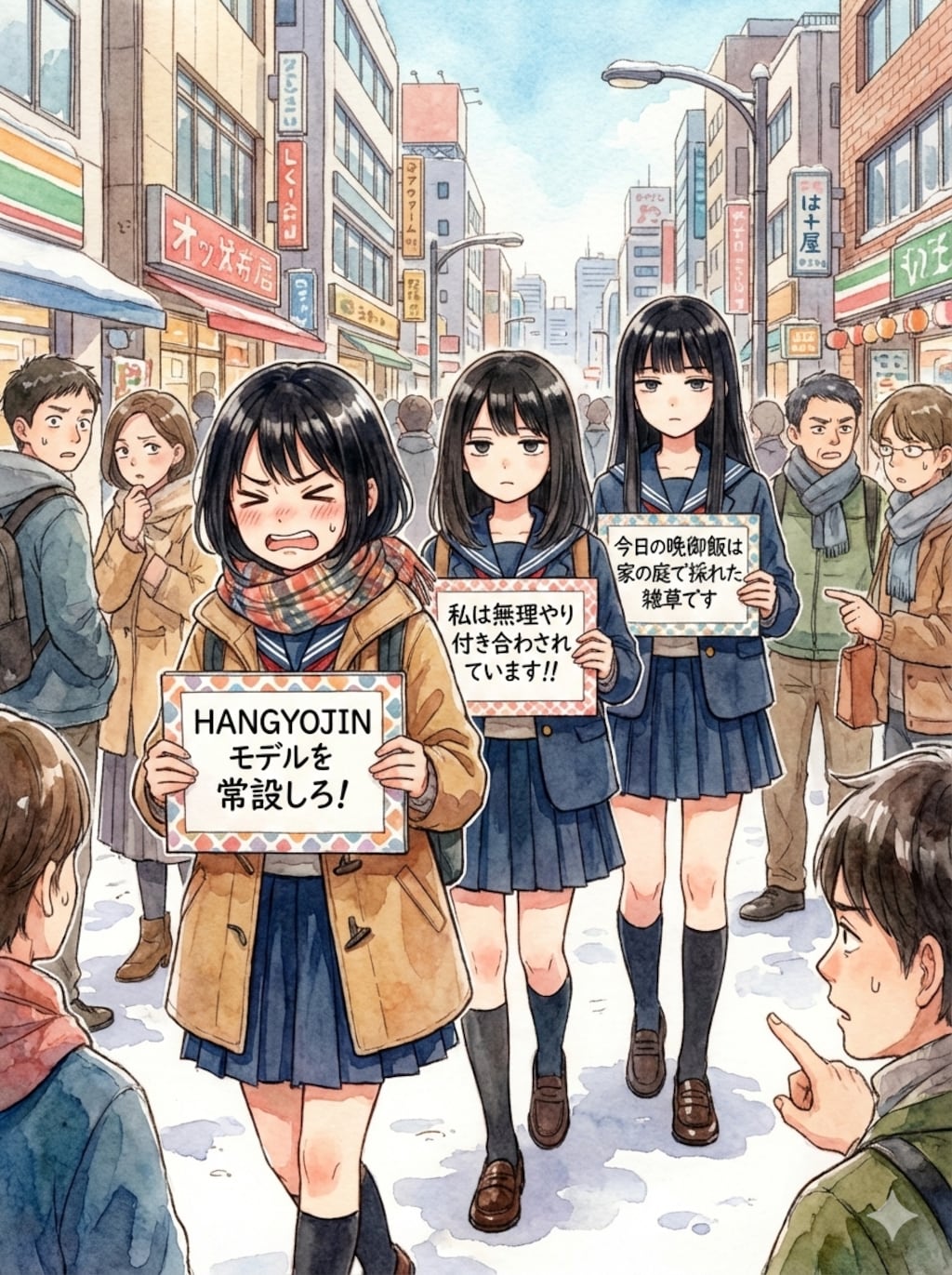 ずっと前を歩いててね