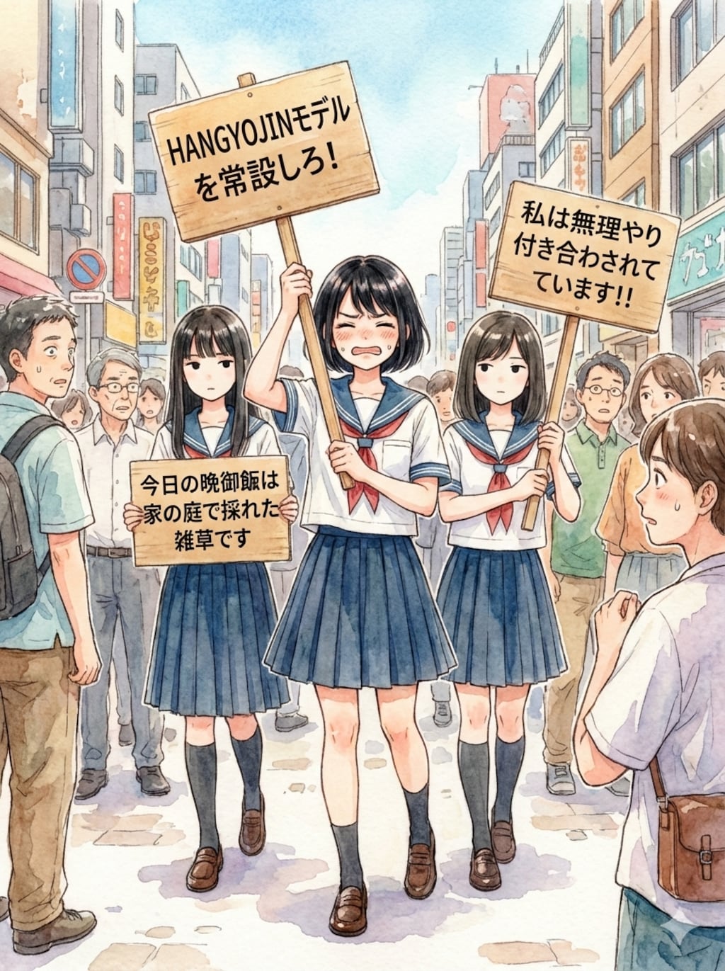 ずっと前を歩いててね