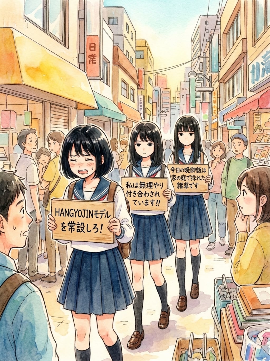 ずっと前を歩いててね