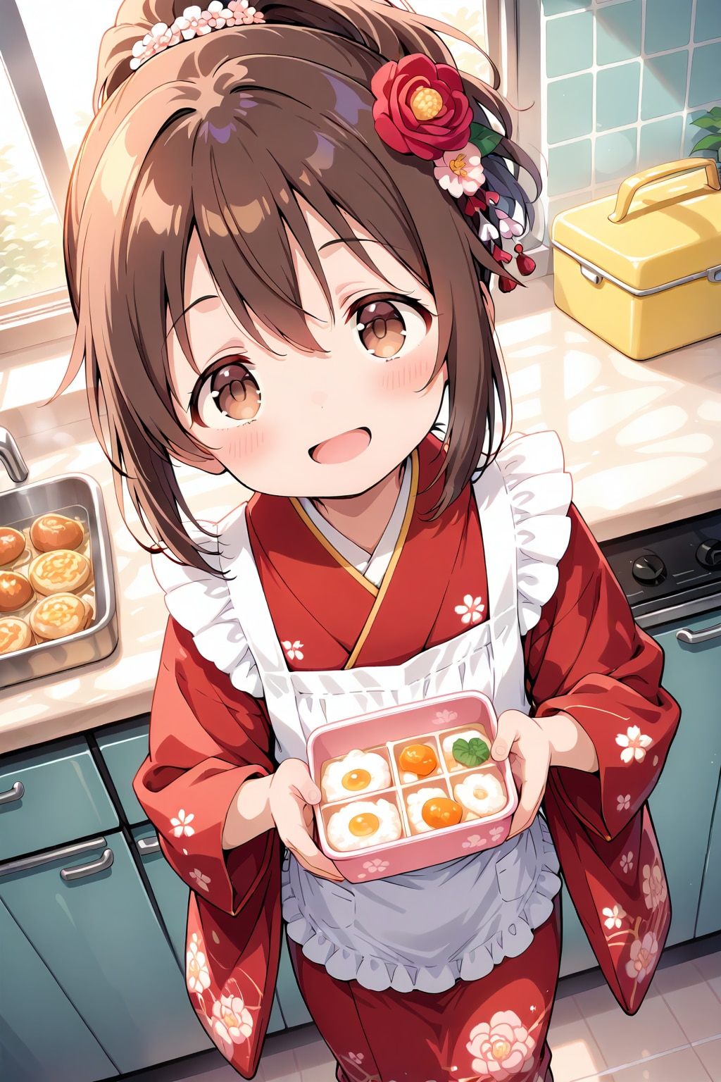 はいお弁当、金曜日頑張ってね！ | の人気AIイラスト・グラビア