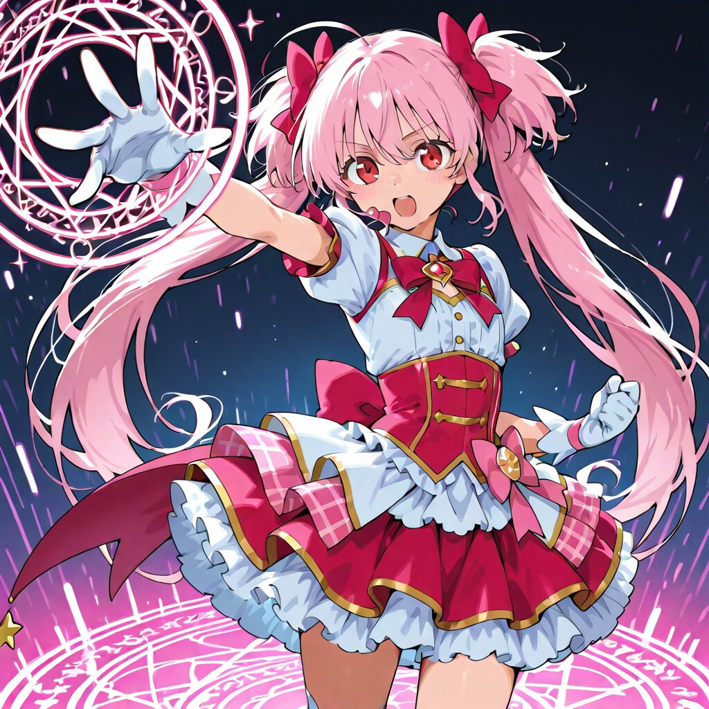 アイドル風魔法少女