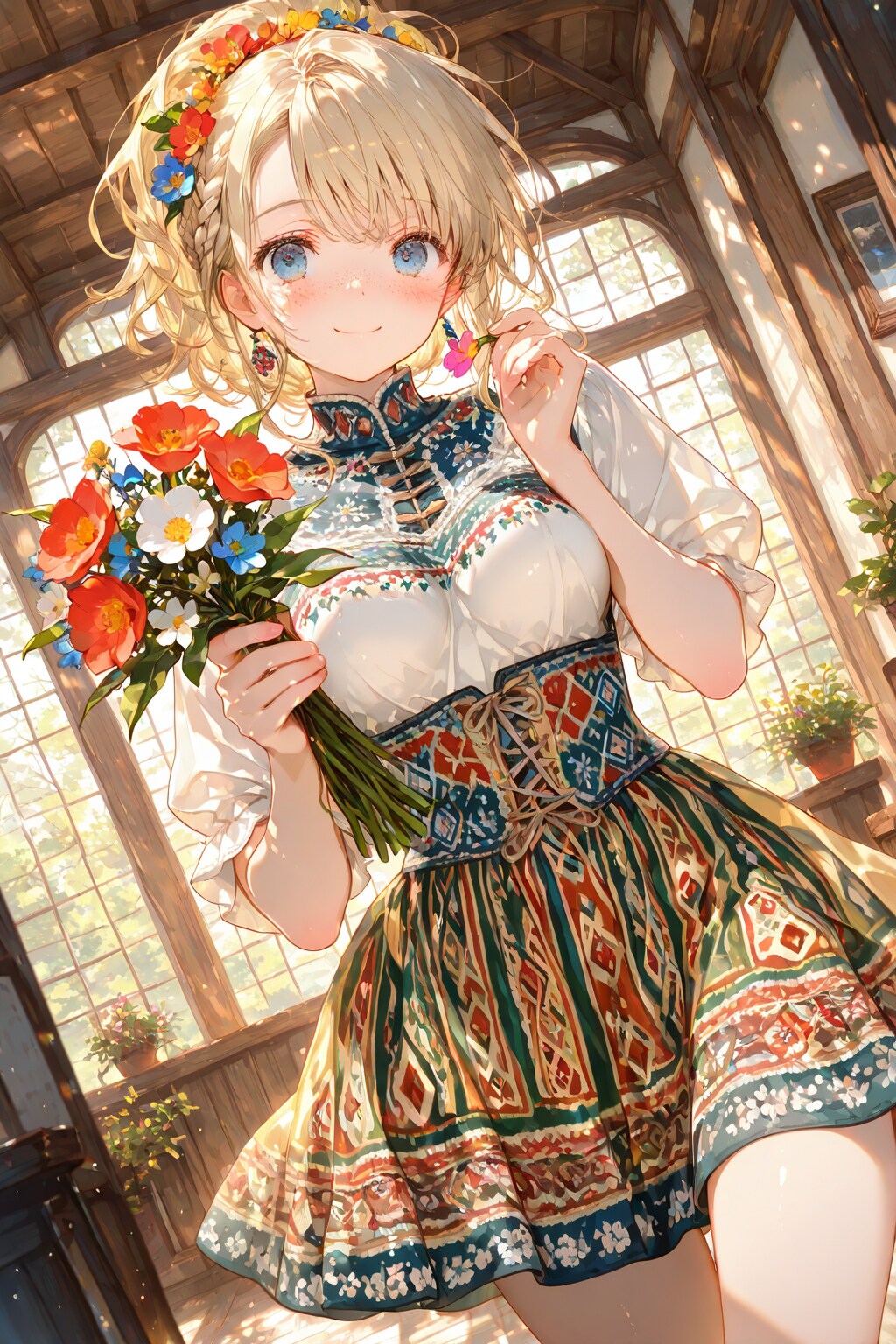 花売り