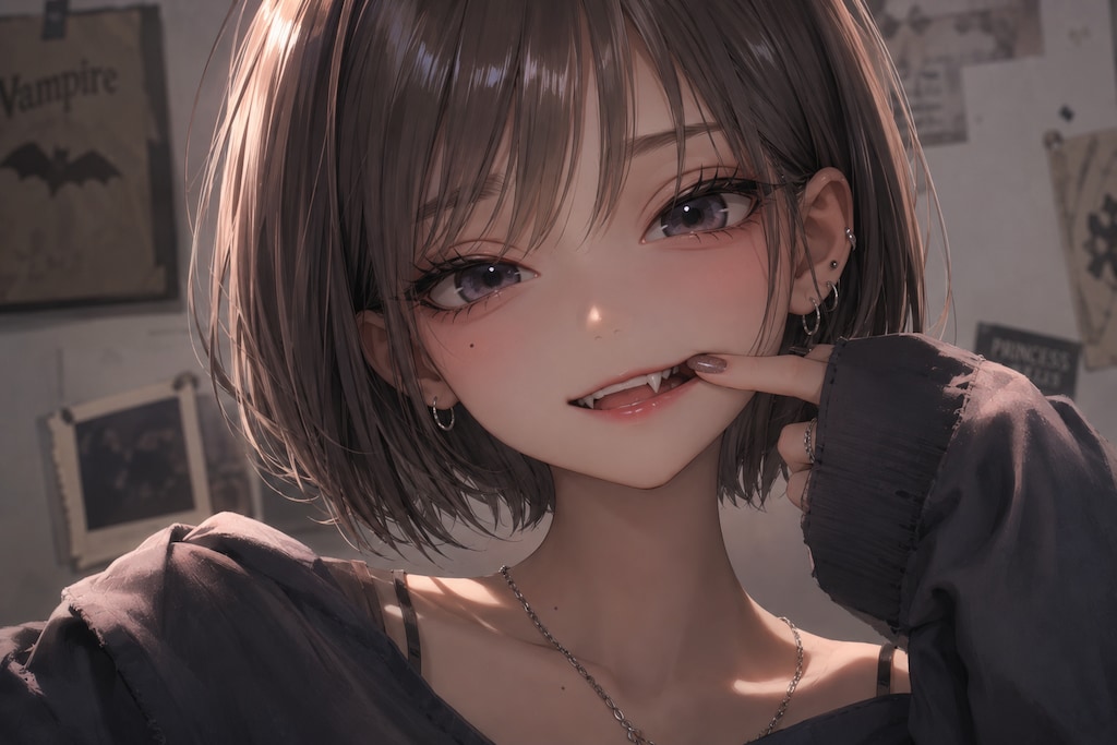 3DCG風を練習中