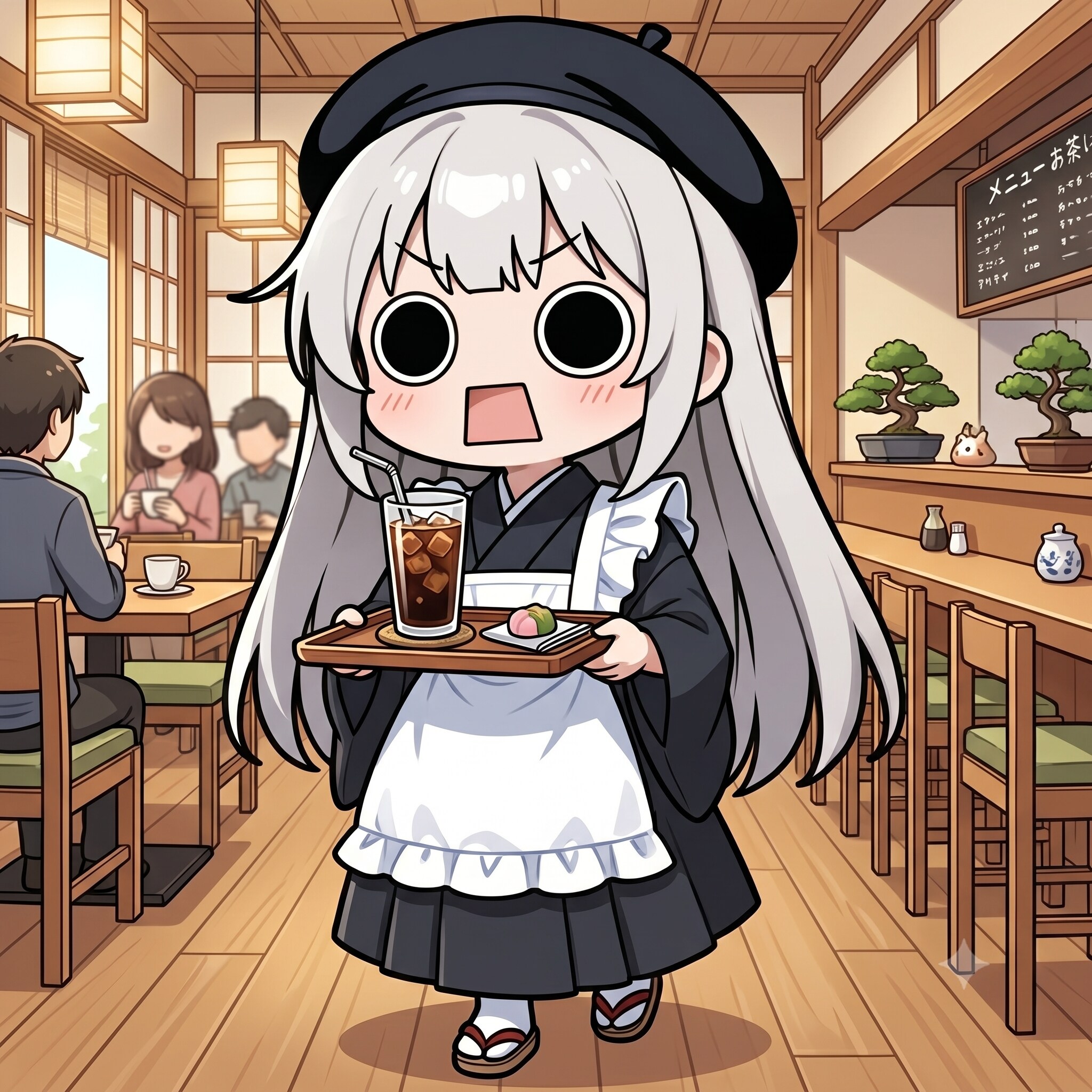 和風喫茶えらいこっちゃ嬢