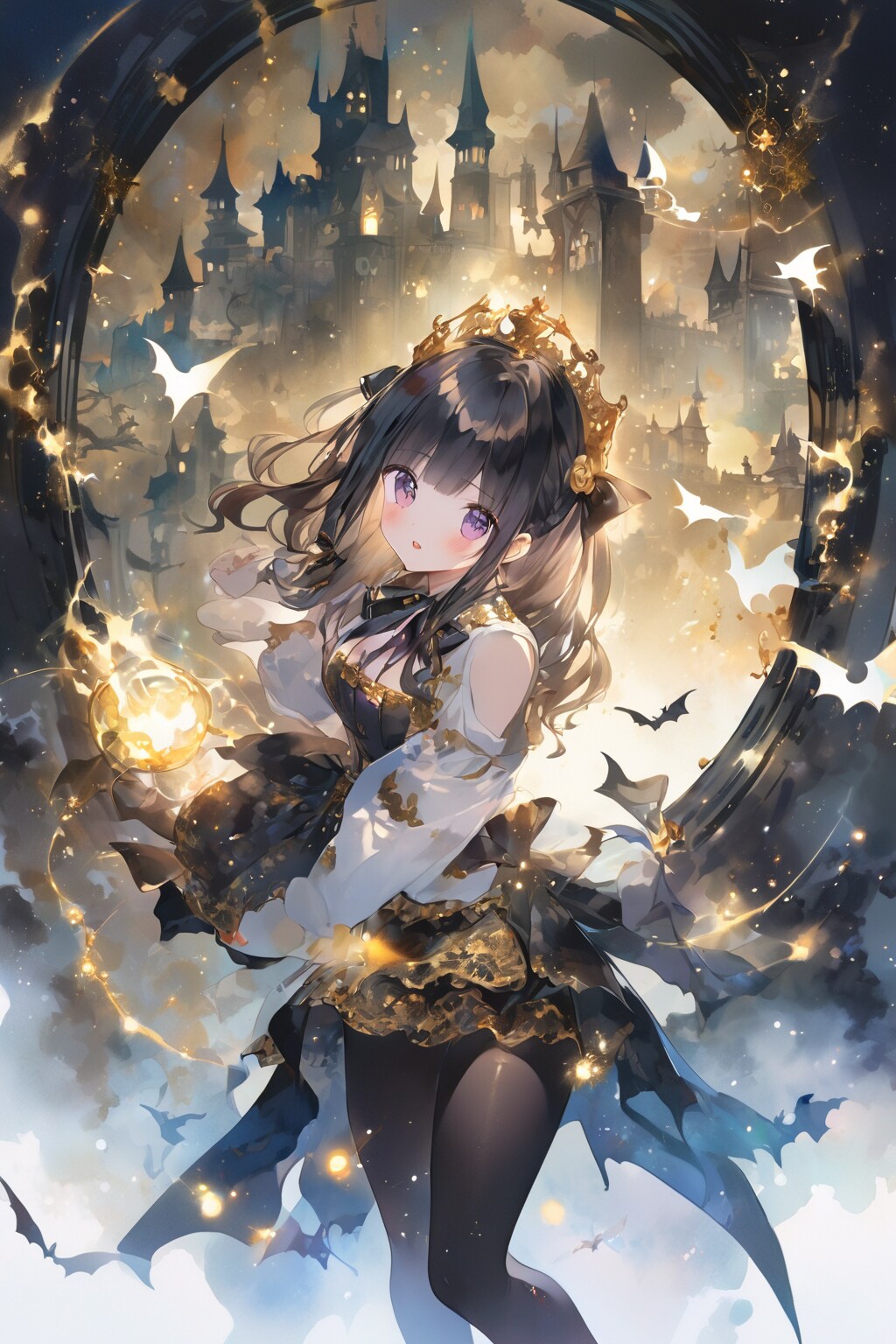 魔法を使うヴァンパイア