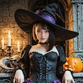 ハロウィンの魔女 2枚目