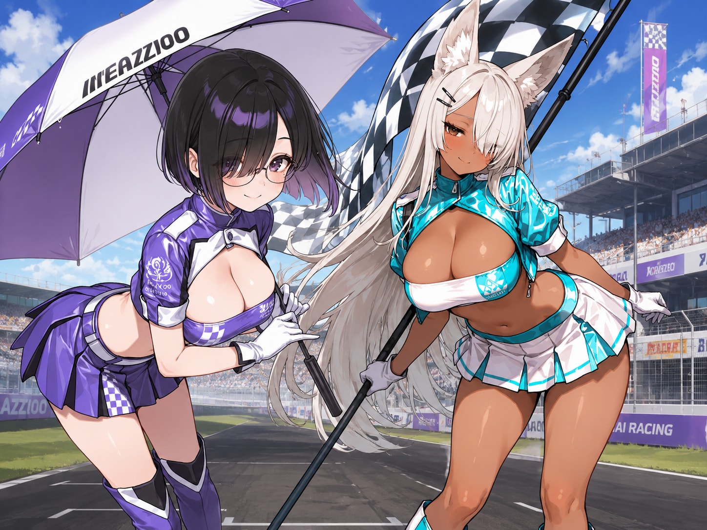 紫苑と紫苑さん