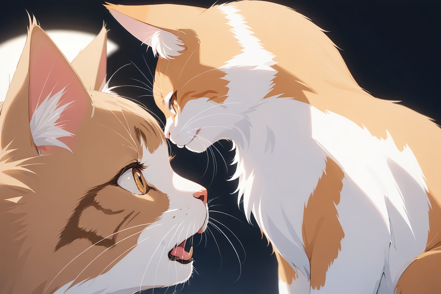 猫の頭突き | の人気AIイラスト・グラビア