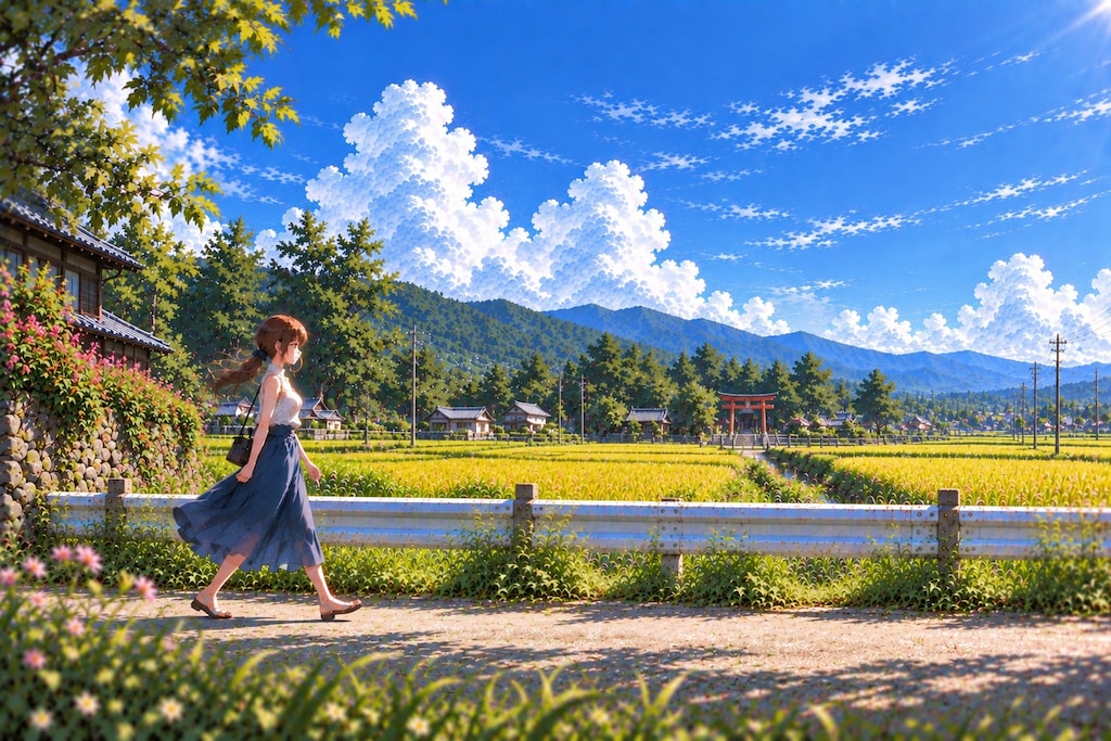 境界線の向こうは、秋。｜SWIPE ART #02