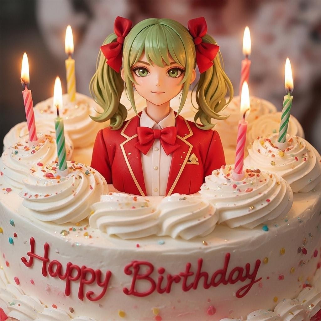 あおいちゃん、たんおめ