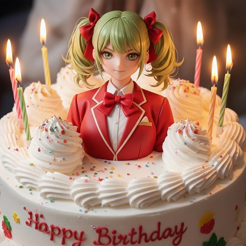 あおいちゃん、たんおめ