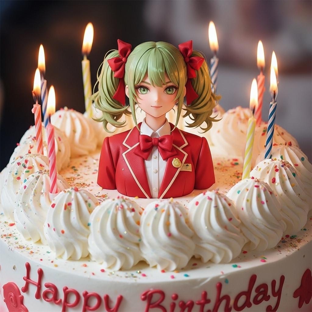 あおいちゃん、たんおめ