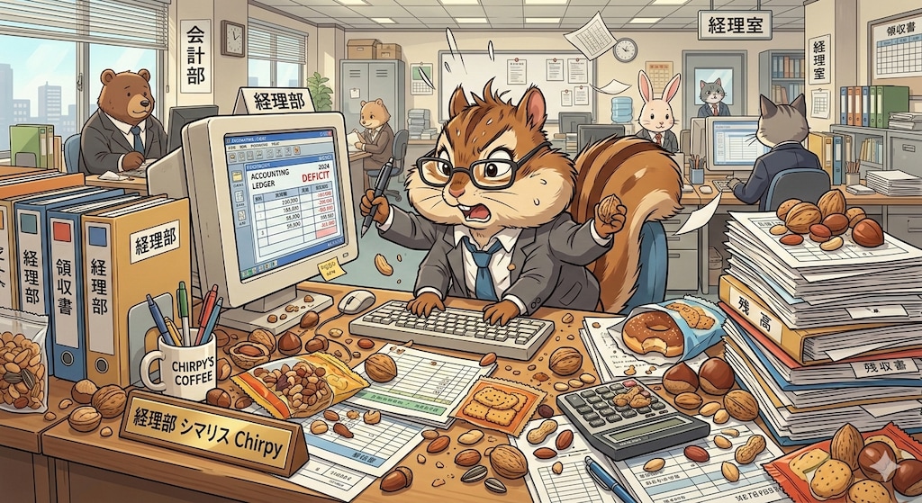 経理部シマリス氏の受難