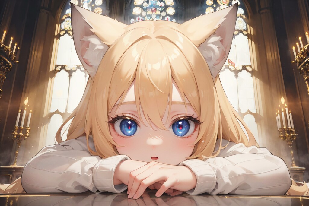 見つめる瞳のケモ耳おんなのこ２