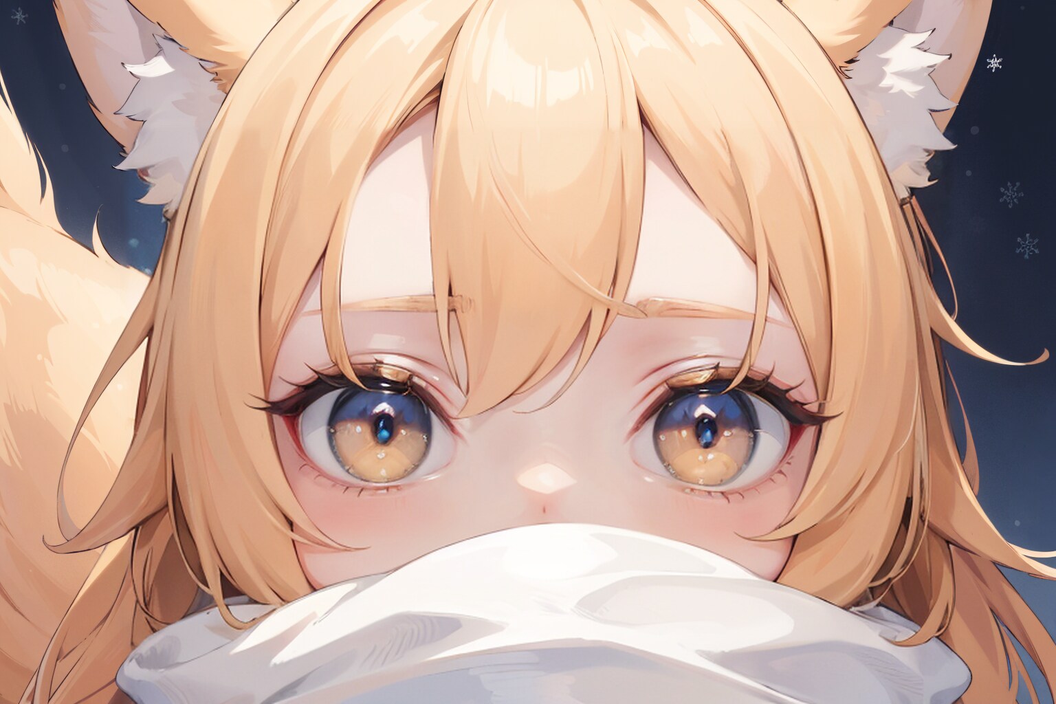 見つめる瞳のケモ耳おんなのこ２