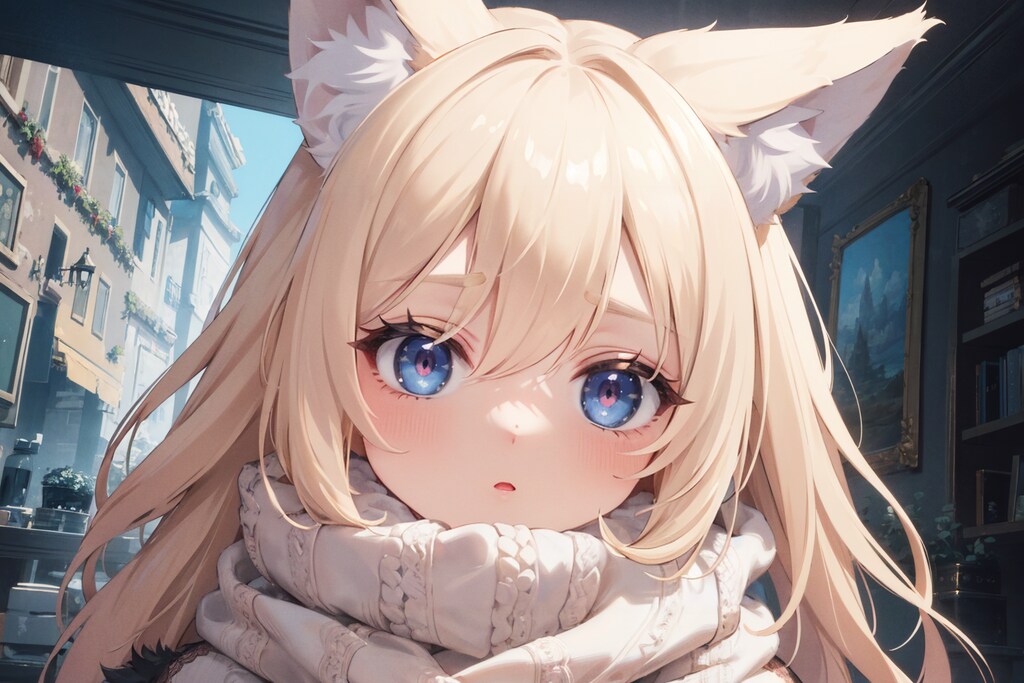 見つめる瞳のケモ耳おんなのこ２