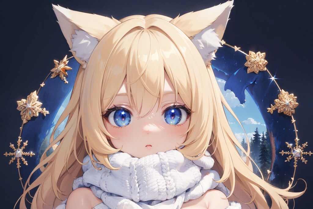 見つめる瞳のケモ耳おんなのこ２