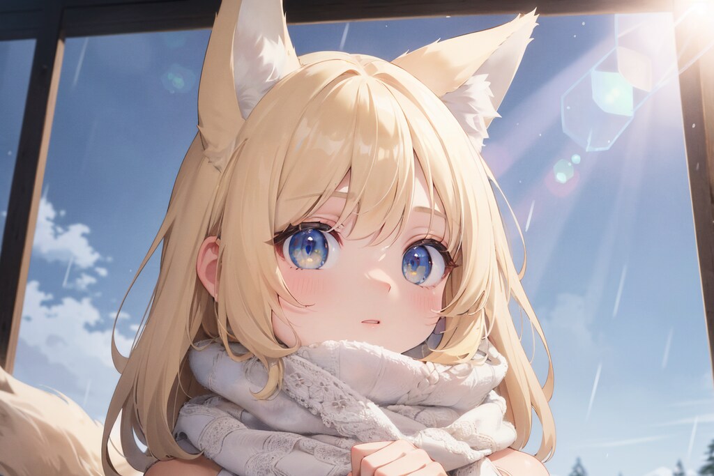 見つめる瞳のケモ耳おんなのこ２