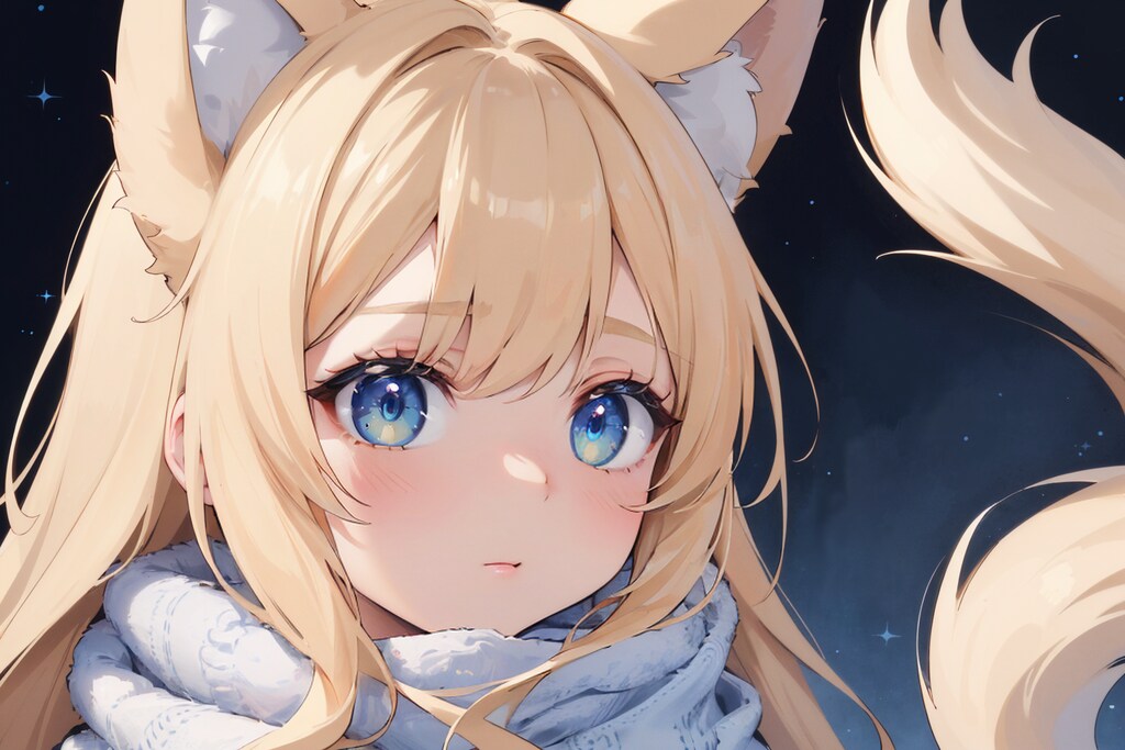 見つめる瞳のケモ耳おんなのこ２