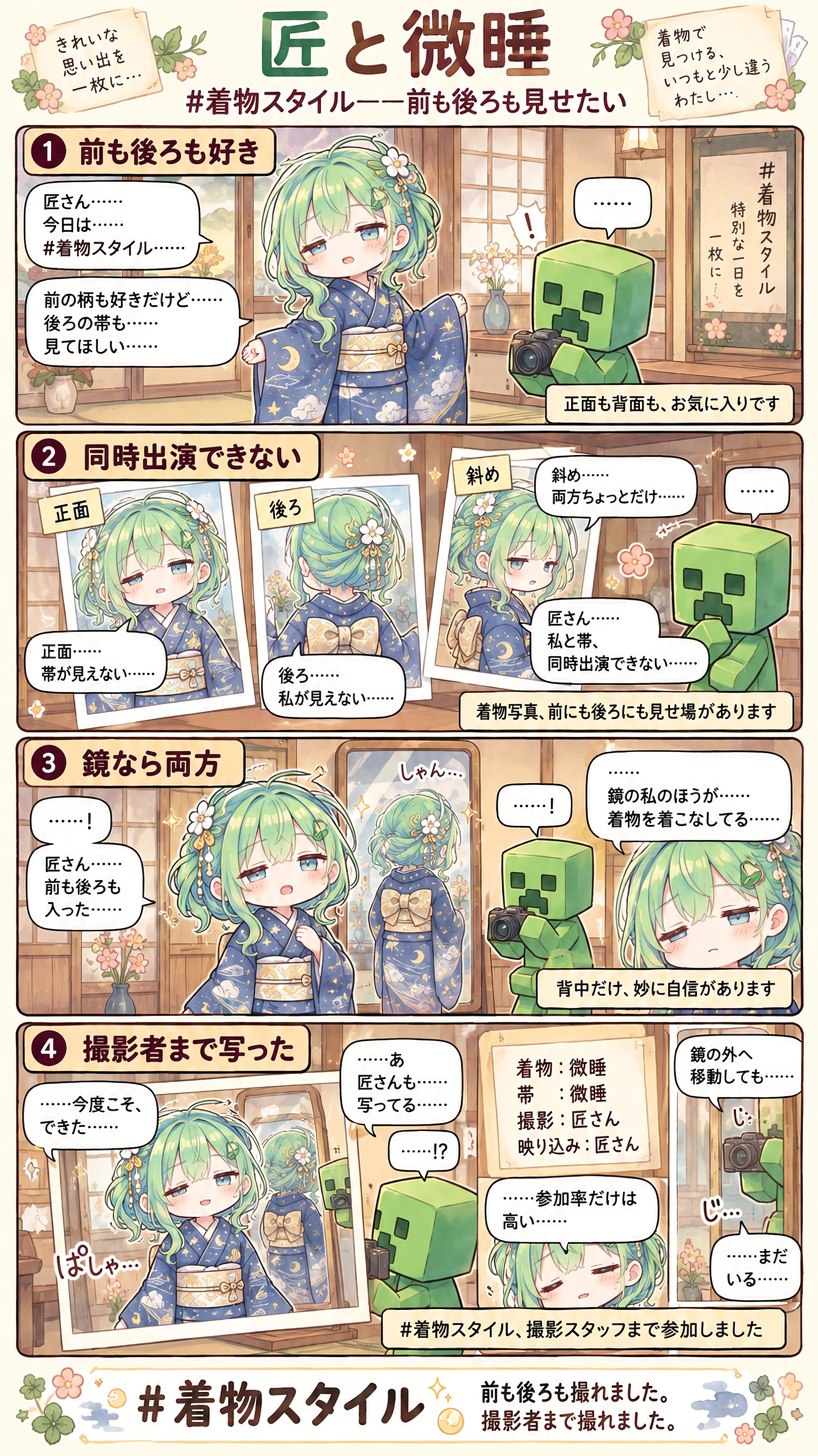 Two Sides of the Same Kimono | の人気AIイラスト・グラビア