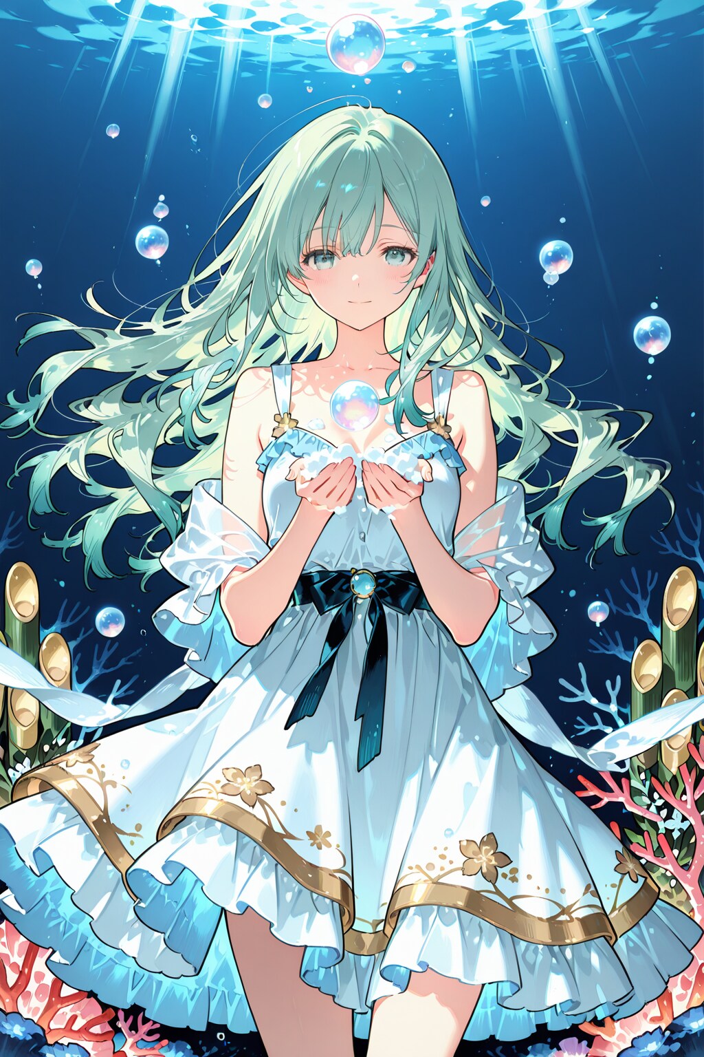 泡の中で、年が明ける | の人気AIイラスト・グラビア