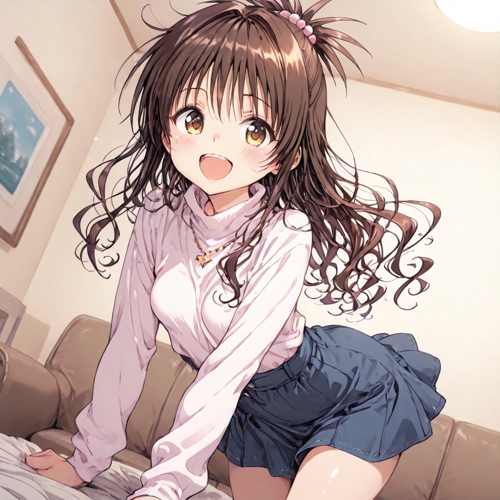 私服でまったり美柑 | の人気AIイラスト・グラビア