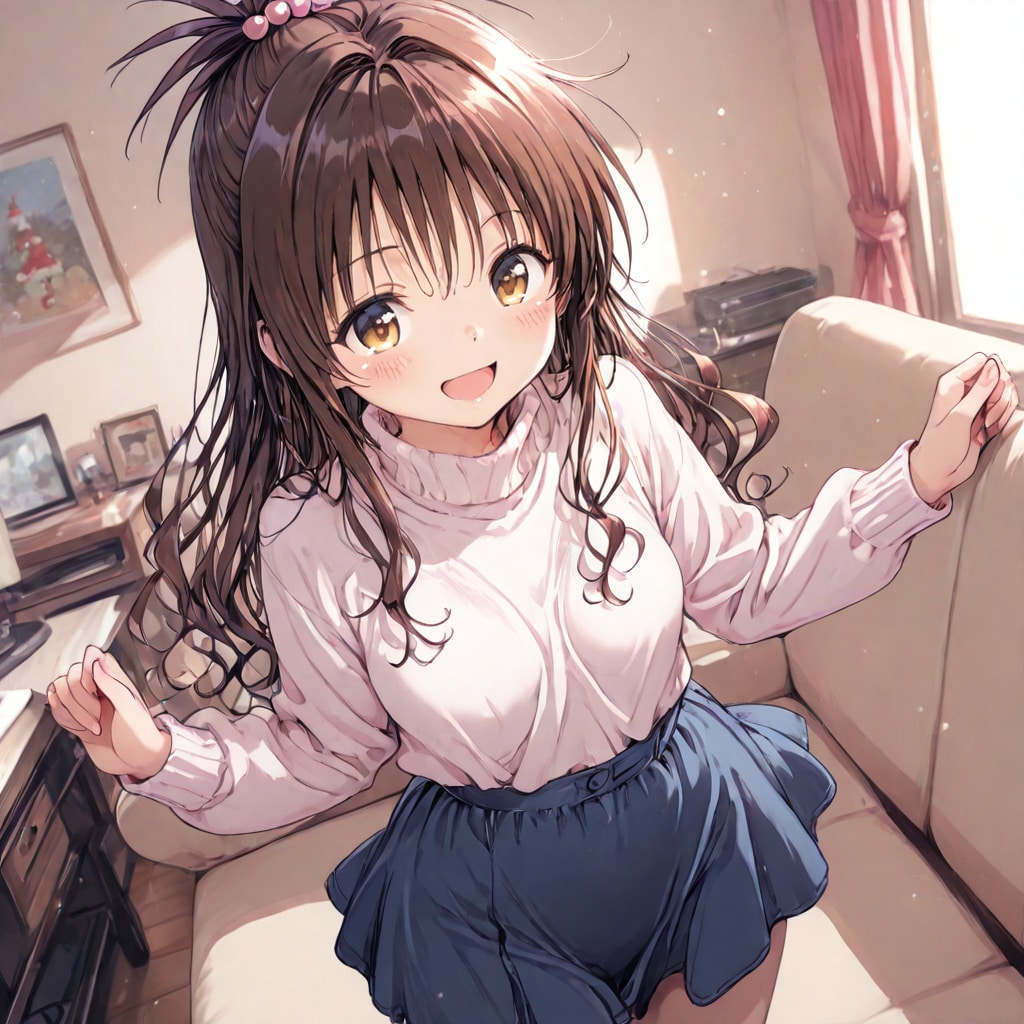 私服でまったり美柑