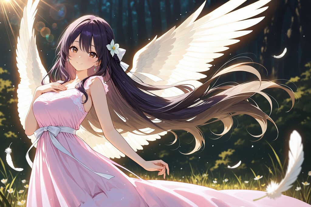 天使さん頑張ります