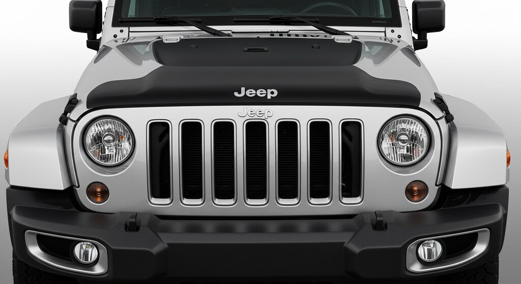 ジープラングラー顔面